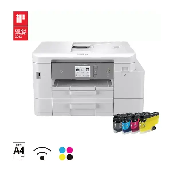 Brother MFC-J4540DW 威力印輕連供 商用雙面網路雙紙匣傳真事務機