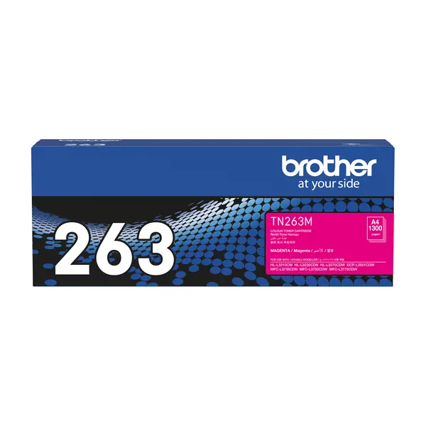 Brother TN263 M 洋紅色碳粉匣
