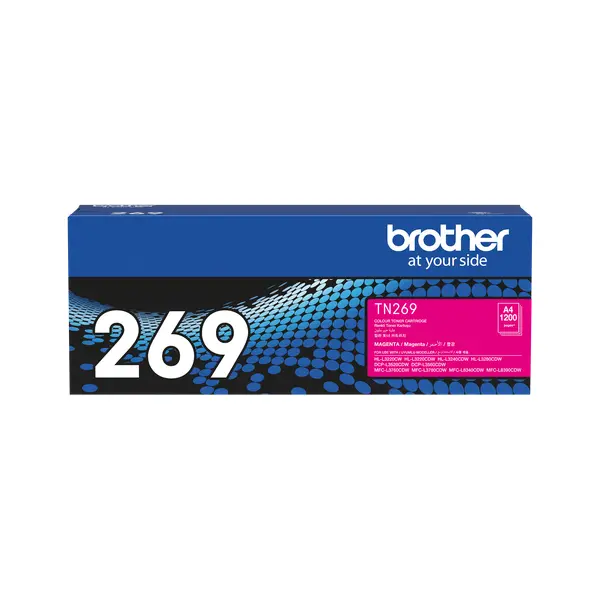 Brother TN269M 洋紅色碳粉匣