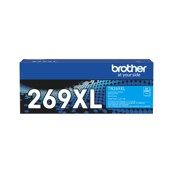 Brother TN269XLC 藍色碳粉匣